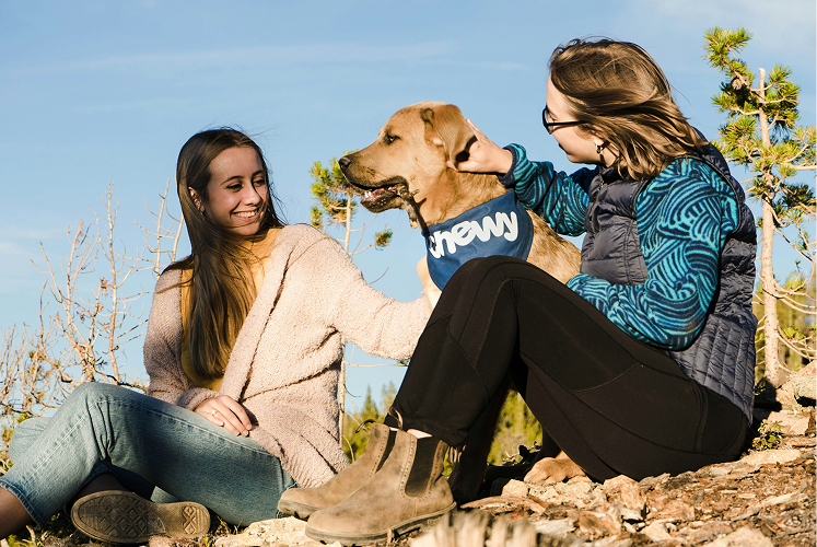 Friends helping with pet care instead of paid sitters